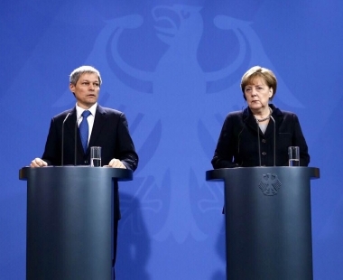 Premierul Dacian Ciolos in vizita la Berlin