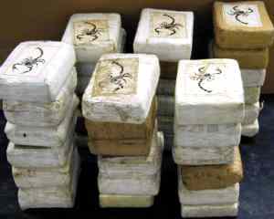 DIICOT: 30 kg de cocaina confiscate. Aveau o valoare de 3 milioane de euro