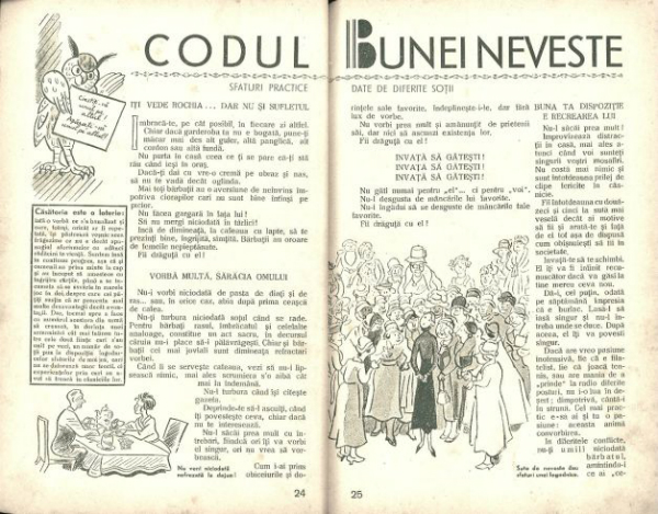 Codul bunei neveste: Sfaturi pentru fericire conjugala din 1934