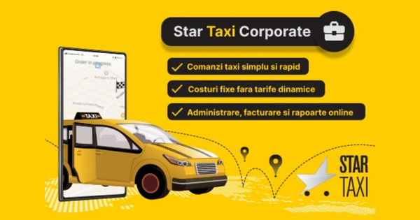 Star Taxi a lansat serviciul Business Corporate dedicat Companiilor