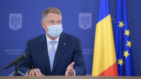 Klaus Iohannis - Conferinta de presa in ziua in care Romania raporteaza un numar record de noi infectari
