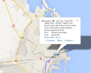 Google Maps ofera informatii despre transportul public din 7 orase romanesti