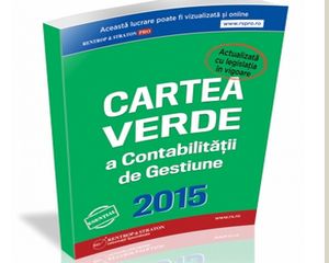 Cartea Verde a Contabilitatii de Gestiune 2015. Teorie, lege, solutii practice