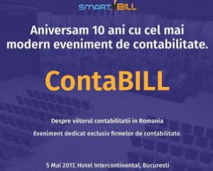 ContaBILL: eveniment dedicat contabililor romani - 5 mai, Bucuresti