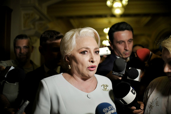 Viorica Dancila: Declar razboi impotriva criminalitatii