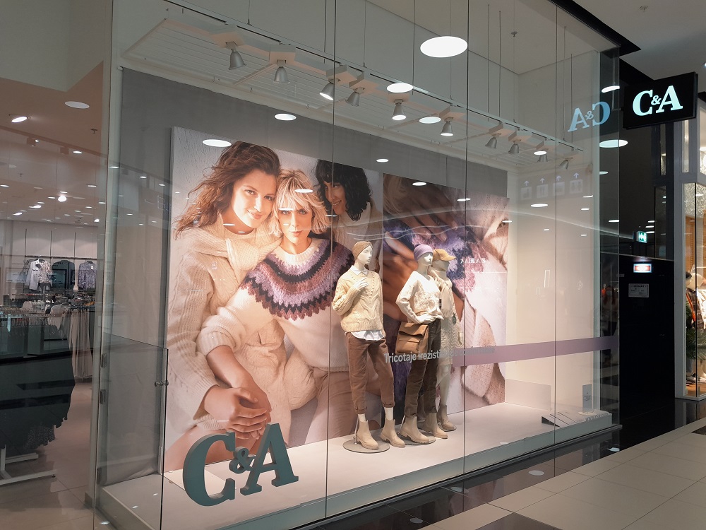 C&A isi intampina clientii cu o noua imagine si experienta de shopping, intr-o selectie de magazine modernizate