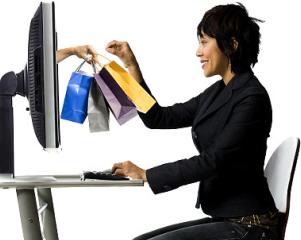 Cumparaturile online aduc reduceri de pana la 40% fata de cele din magazinele traditionale