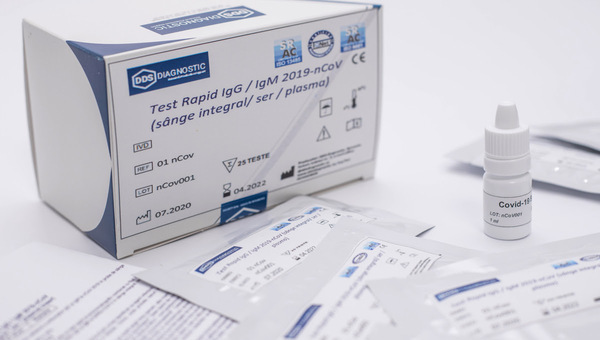 O companie romaneasca va pune pe piata teste rapide pentru detectia anticorpilor IgM si IgG COVID-19