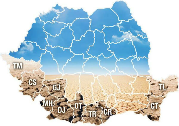 Romania, pe lista statelor UE amenintate de desertificare
