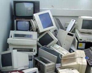"Eroii reciclarii" au colectat peste o tona de echipamente electronice