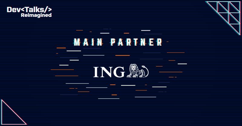 ING Bank Romania â€“ Main Partner in cadrul DevTalks Reimagined, cel mai mare eveniment online dedicat profesionistilor IT&C din Romania