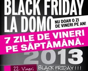 Black Friday: Vanzarile magazinelor Domo au atins 4 milioane de euro pana la ora 12.00