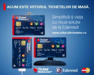 Edenred lanseaza tichetele de masa electronice Ticket RestaurantÂ®