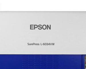 Epson lanseaza presa digitala pentru etichete SurePress L-6034VW