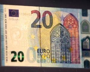 Bancnota de 20 de euro, acum intr-o noua prezentare