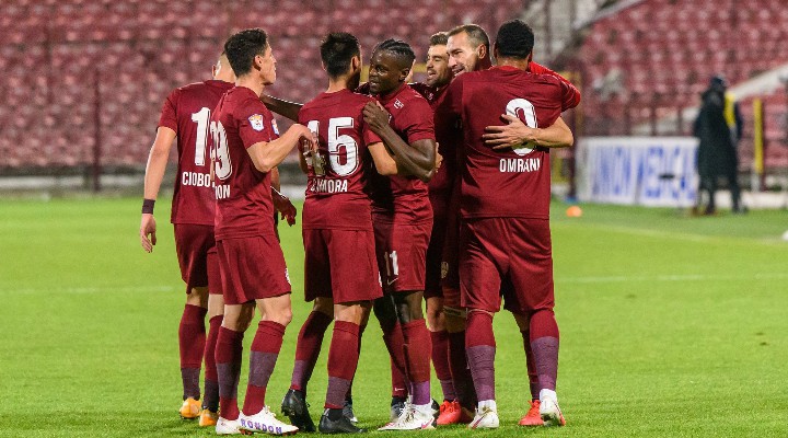 Europa League: CFR Cluj pierde fara drept de apel, scor 0 - 5, la Roma
