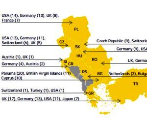 Studiu: Intreaga regiune Europa Centrala si de Sud - Est a cunoscut o crestere a volumului de tranzactii in anul 2013