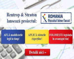 "Romania Fiscului bine facut" - utopia devine realitate cu ajutorul specialistilor Rentrop&Straton