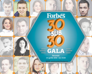 Gala Forbes 30 sub 30 celebreaza si in 2016 liderii noii generatii