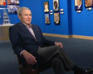 George W. Bush, chinuit de talentul pensulei