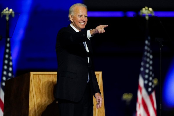 Primul discurs al lui Joe Biden, in calitate de presedinte ales al SUA: America este un far pentru intreaga lume