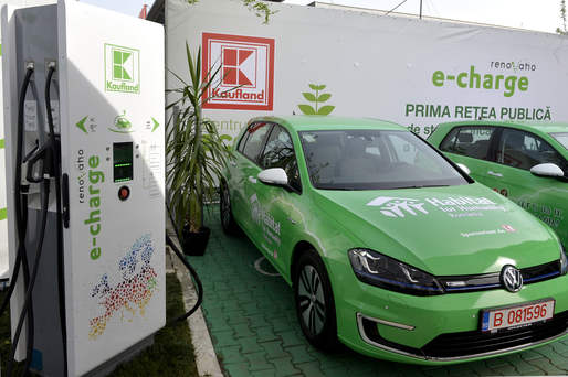 Clientii Kaufland Romania isi pot incarca gratuit masinile electrice in reteaua e-charge. Lista statiilor Kaufland din tara