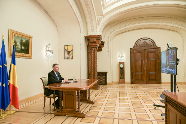 Klaus Iohannis, in videoconferinta cu Guvernul: Pe mine ma intereseaza, in aceasta faza, sa ne miscam foarte repede