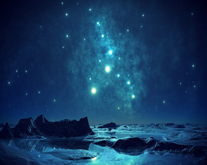 La aproximativ 900 de ani lumina de constelatia Varsatorului ne mai "priveste" o Stea