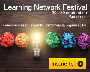 Eveniment Learning Network Festival, 29-30 septembrie