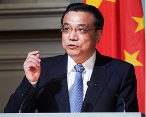 Premierul Chinei la Bucuresti: Vrem sa vedem o moneda euro puternica