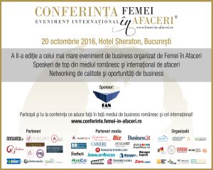 Specialistii in business se intalnesc la cea de-a doua editie a Conferintei Internationale Femei in Afaceri 2016