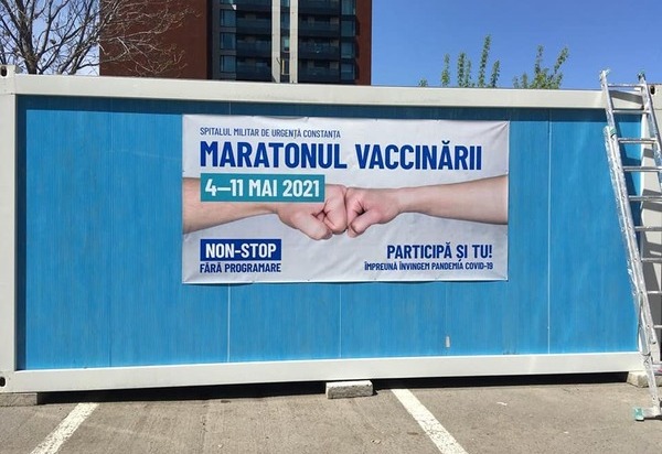 Aproape 3.000 de persoane vaccinate fara programare in maratonul organizat de MApN