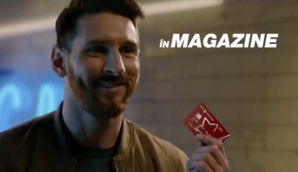 Lionel Messi, vedeta celei mai noi reclame BT