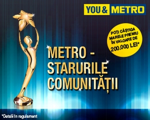 Daca ai afacerea ta si iti sustii comunitatea, inscrie-te in competitia METRO - Starurile Comunitatii si poti castiga premiul de 200.000 de lei!
