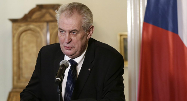 Milos Zeman a castigat un nou mandat de presedinte al Cehiei
