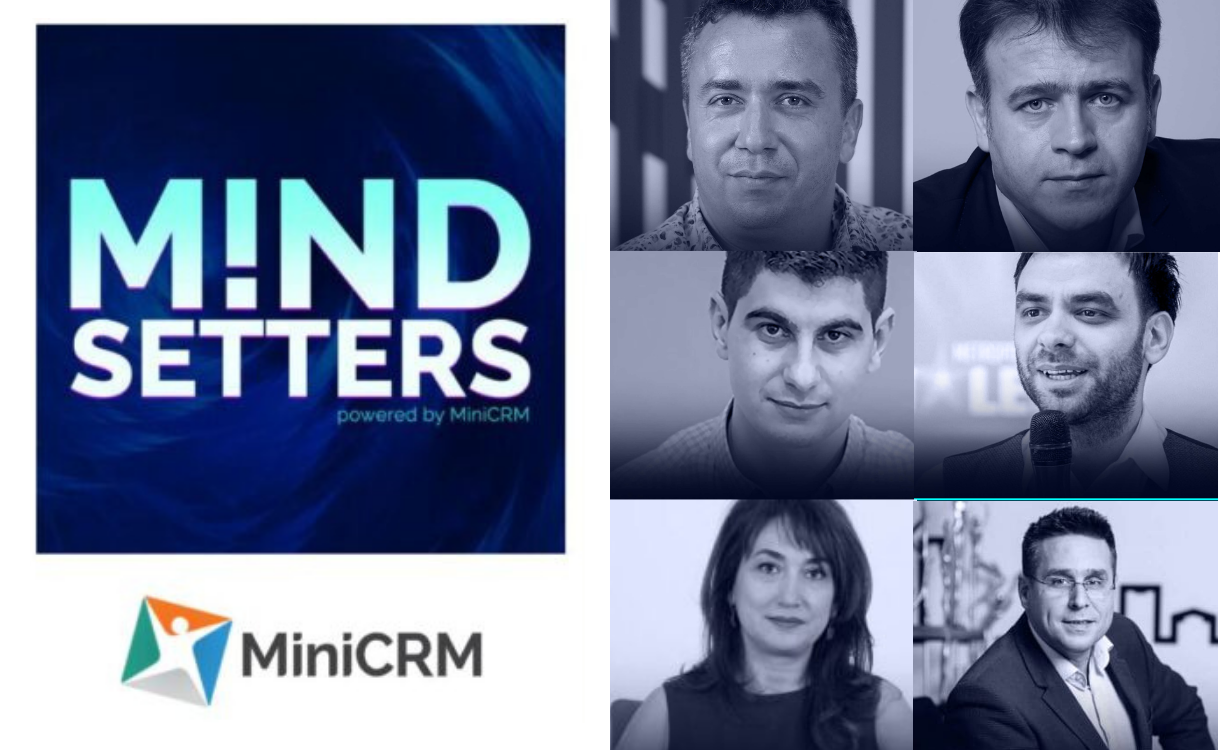 Mindsetters. Primul sezon al podcastului cu si despre antreprenori din Romania.