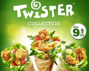 Vara asta ne "loveste" Twister-ul. KFC e "vinovat"!