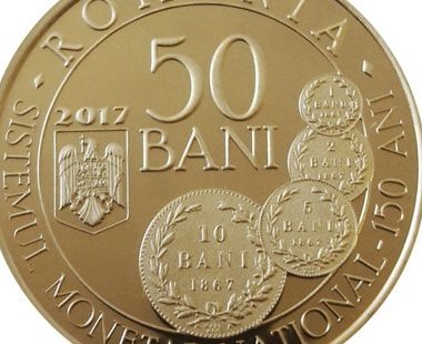 BNR dedica o emisiune numismatica celor 150 de ani de la adoptarea legii pentru infiintarea unui nou sistem monetar