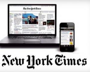 New York Times limiteaza numarul de articole online pentru cititorii "mobili"