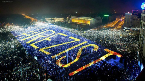 Romania, din nou in strada. Piata Victoriei - Speranta nemuritoare a izbavirii
