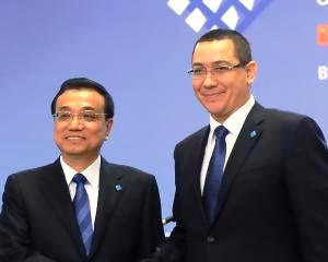 Victor Ponta si Li Keqiang: O relatie personala. Chinezii promit investitii de peste 5 miliarde euro