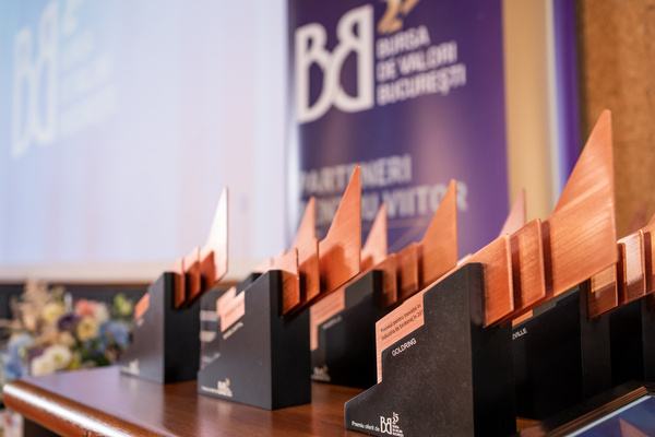 Bursa de Valori Bucuresti a acordat 15 premii pentru cele mai performante companii in anul bursier 2019