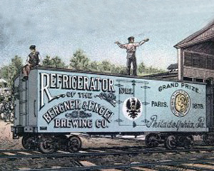 16 ianuarie 1868: a fost patentat vagonul frigorific