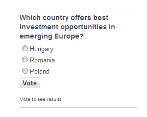 Romania, prezenta intr-un sondaj al CNBC: Care este cea mai buna tara pentru investitii din Europa emergenta?