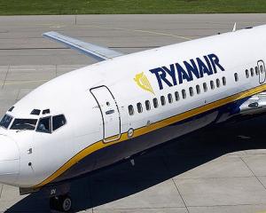 Ryanair lanseaza vanzarea promotionala de mijloc de saptamana la 9.99E