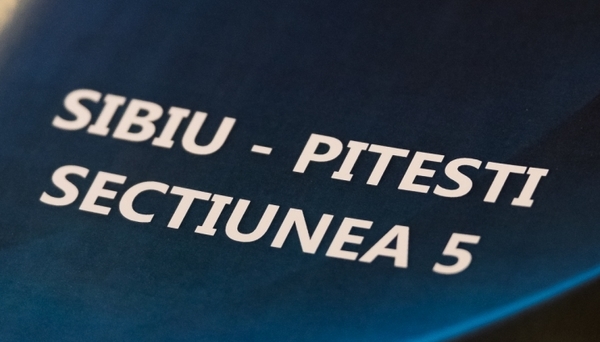 CNAIR a semnat contractul pentru proiectarea si executia Sectiunii 5 a autostrazii Sibiu - Pitesti