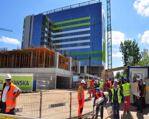 Prima faza a proiectului Green Court Bucharest este finalizata in proportie de 80%