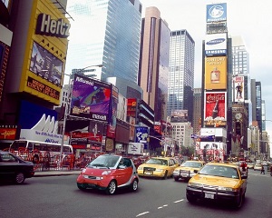 19 mai 2007: marca Smart organizeaza o parada auto pentru intrarea pe piata americana