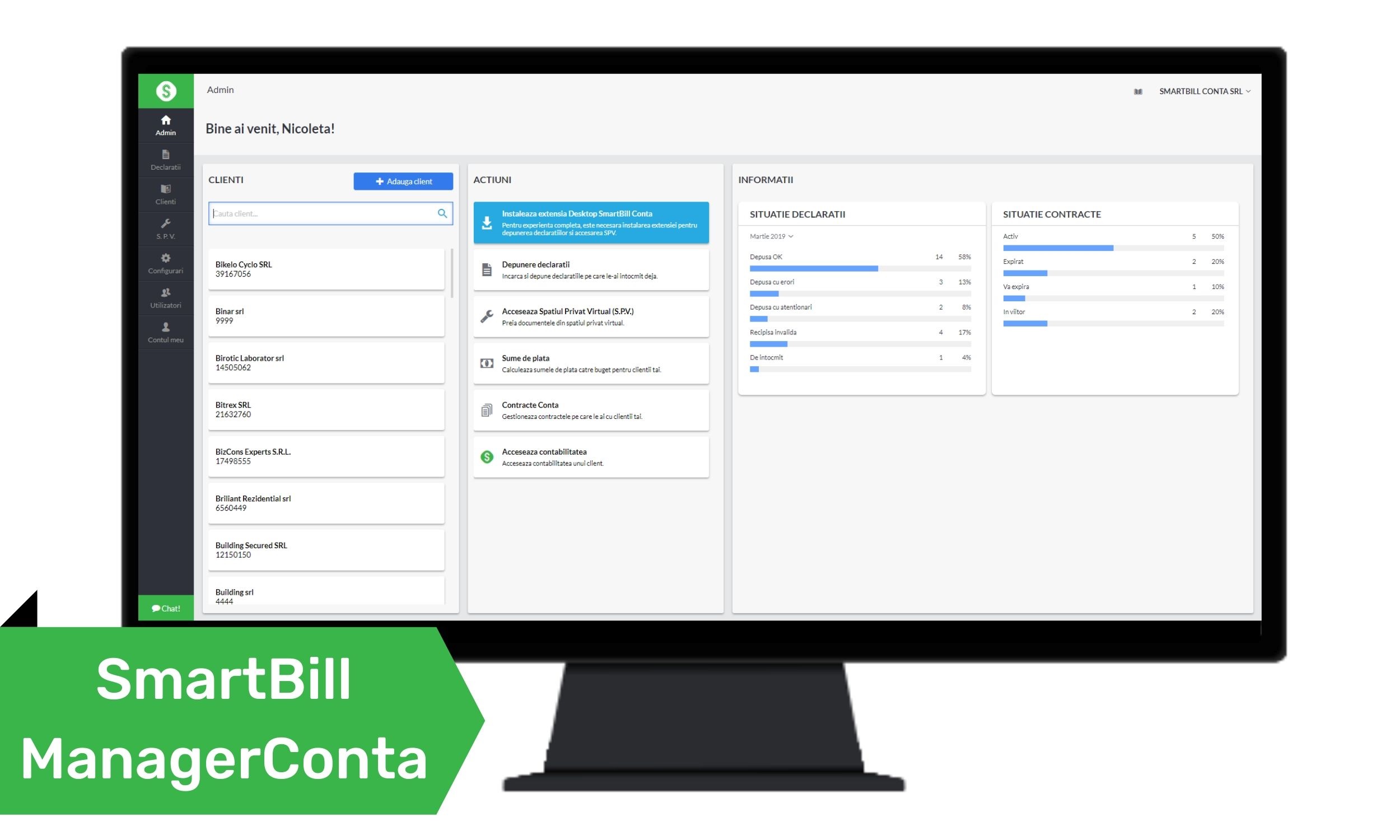 SmartBill lanseaza ManagerConta, programul menit sa usureze semnificativ activitatea firmelor de contabilitate