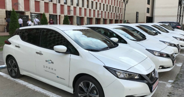 A fost lansat primul serviciu de car-sharing cu masini electrice din Romania
